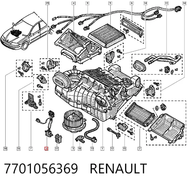  7701056369 Renault (RVI)