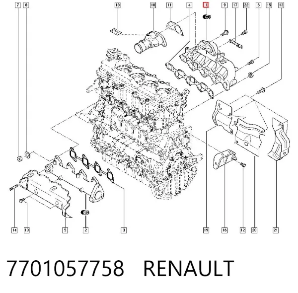  7701057758 Renault (RVI)