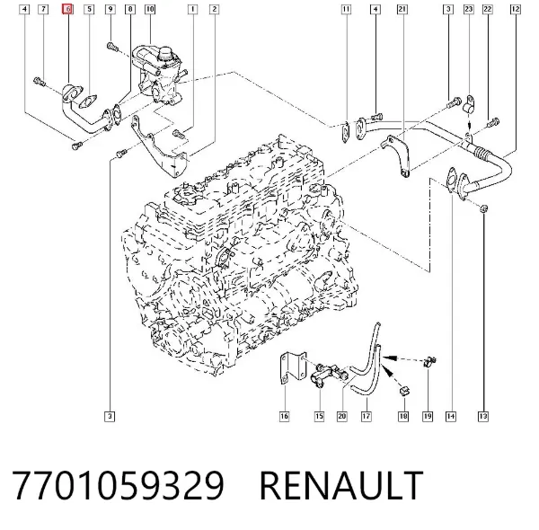  7701059329 Renault (RVI)