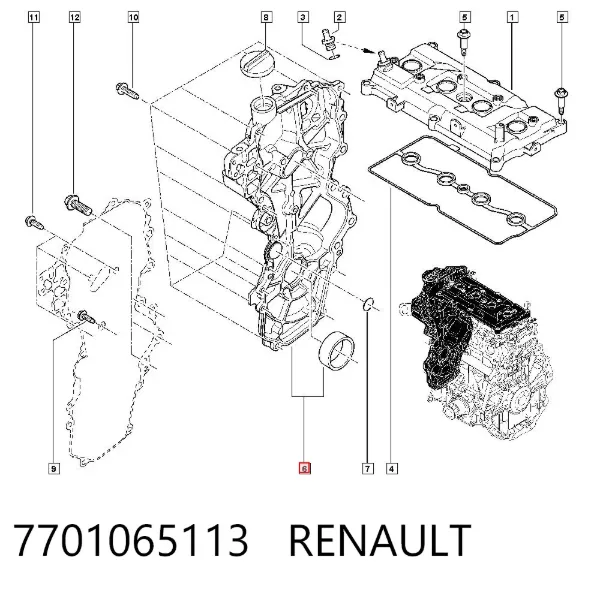  7701065113 Renault (RVI)
