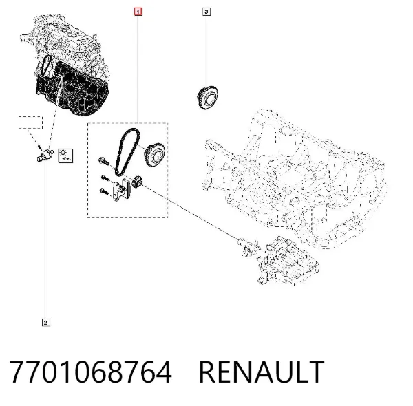  7701068764 Renault (RVI)