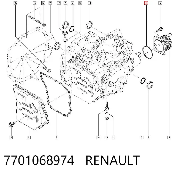  7701068974 Renault (RVI)
