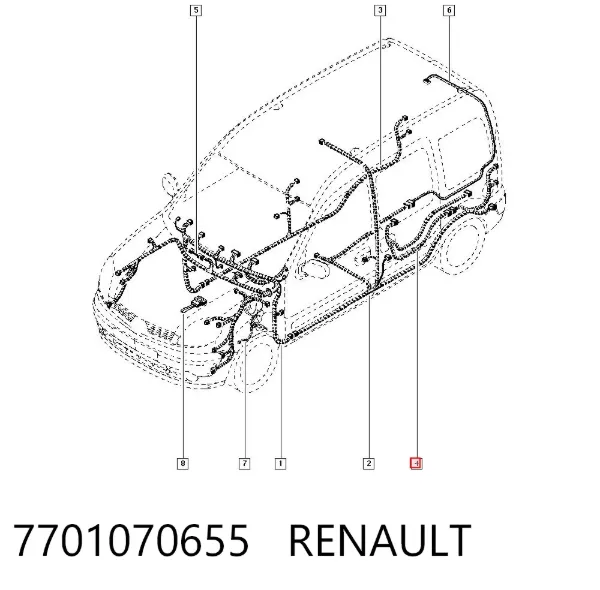 7701070655 Renault (RVI)