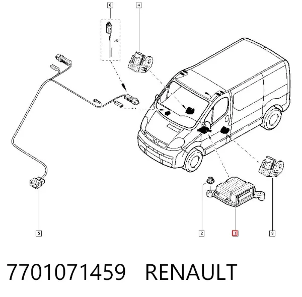  7701071459 Renault (RVI)