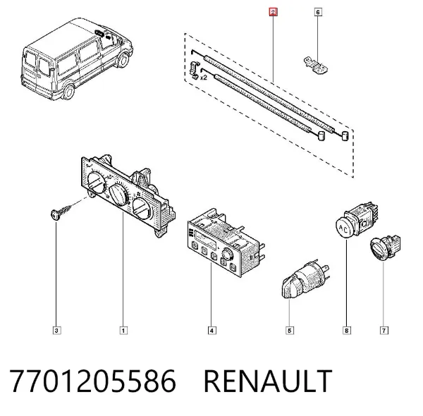  7701205586 Renault (RVI)
