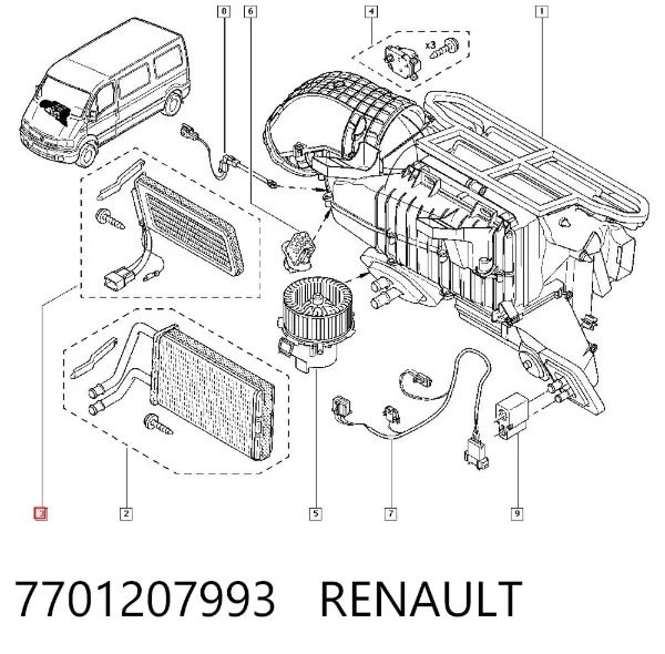  7701207993 Renault (RVI)