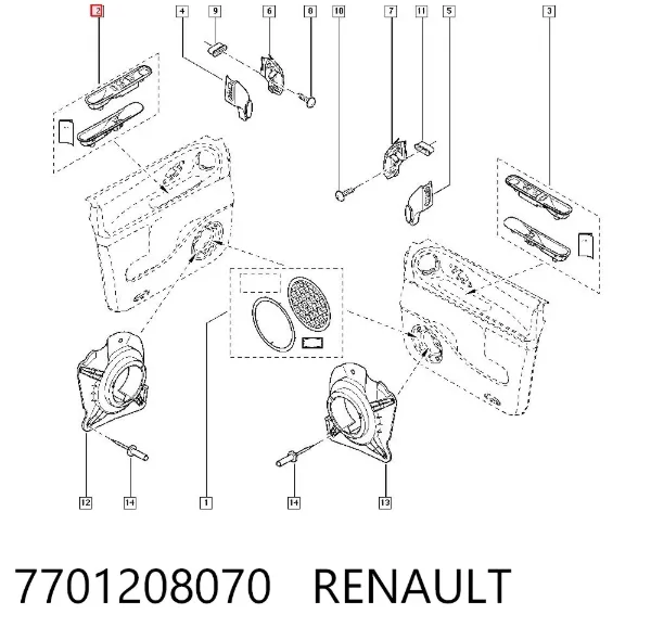  7701208070 Renault (RVI)