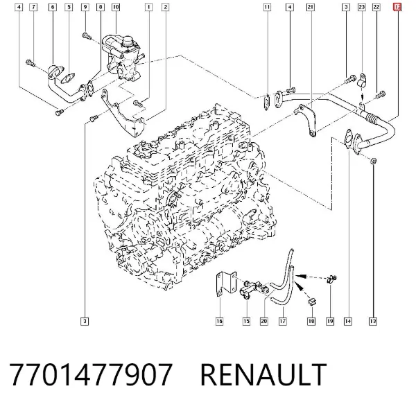  7701477907 Renault (RVI)