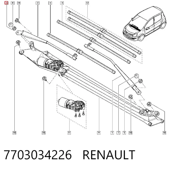  7703034226 Renault (RVI)