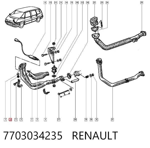  7703034235 Renault (RVI)
