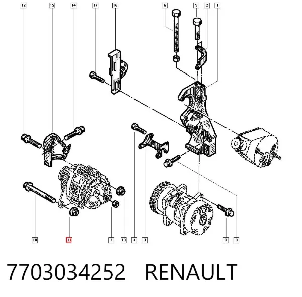 7703034252 Renault (RVI)