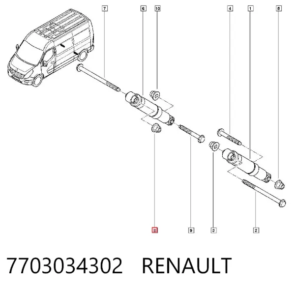  7703034302 Renault (RVI)