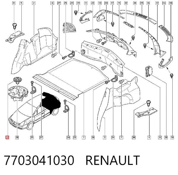  7703041030 Renault (RVI)