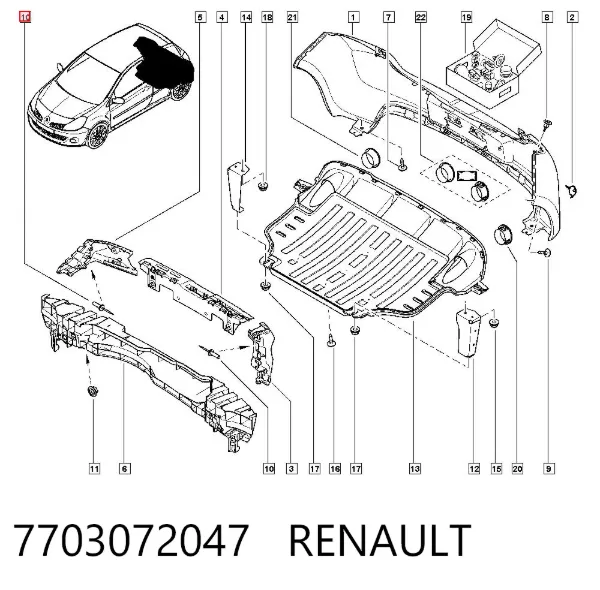  7703072047 Renault (RVI)