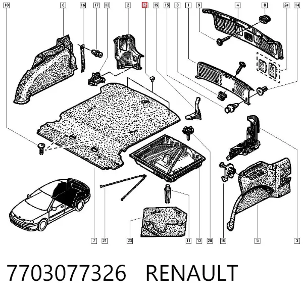  7703077326 Renault (RVI)