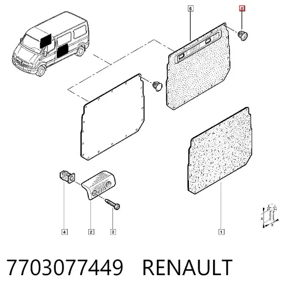  7703077449 Renault (RVI)