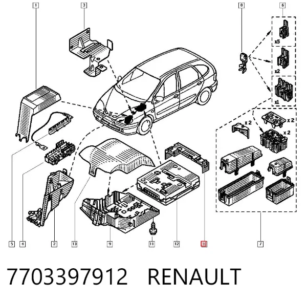  7703397912 Renault (RVI)