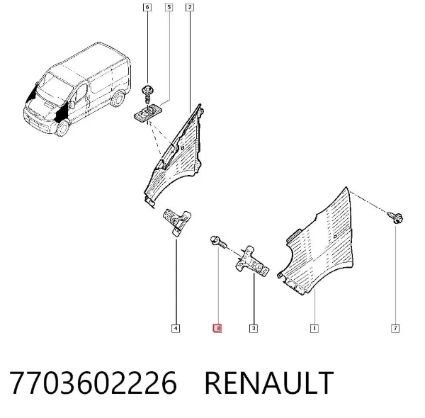  7703602226 Renault (RVI)