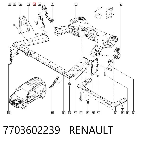  7703602239 Renault (RVI)