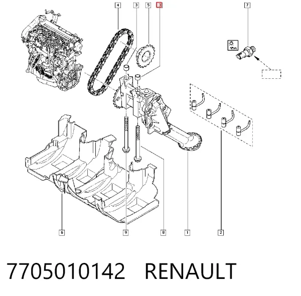 7705010142 Renault (RVI)