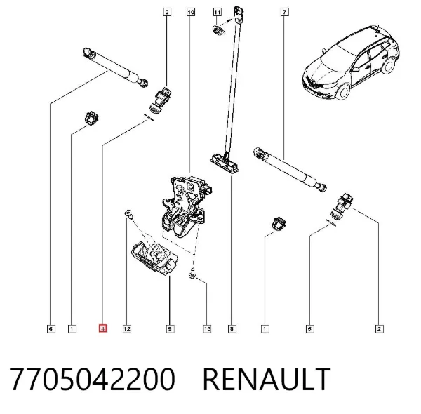  7705042200 Renault (RVI)