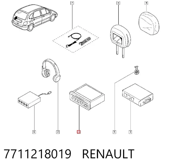  7711218019 Renault (RVI)