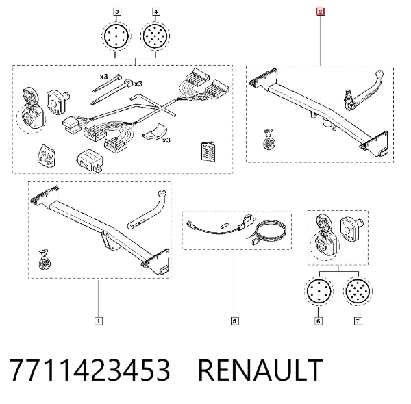  7711423453 Renault (RVI)
