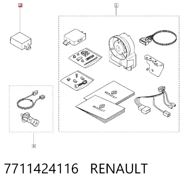  7711424116 Renault (RVI)