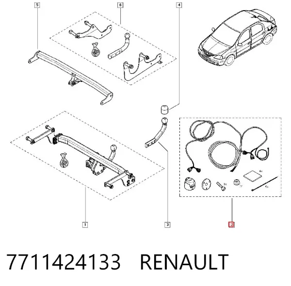  7711424133 Renault (RVI)