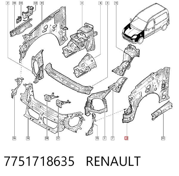  7751718635 Renault (RVI)
