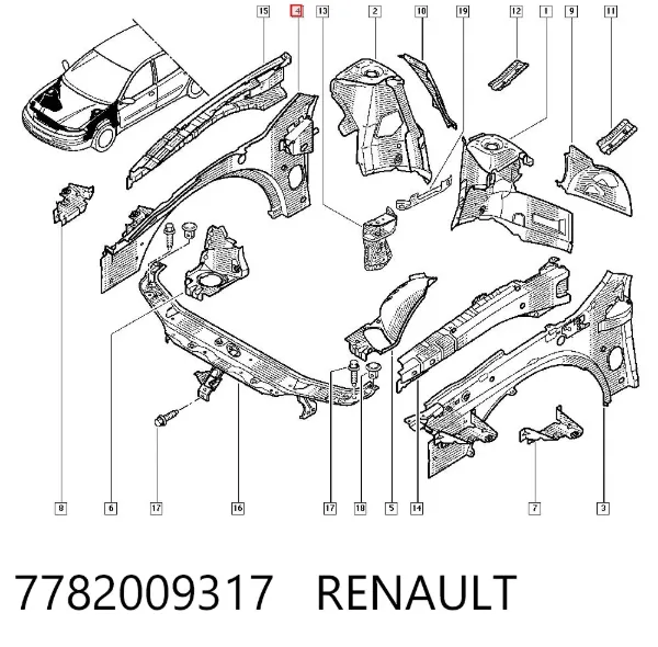  7782009317 Renault (RVI)