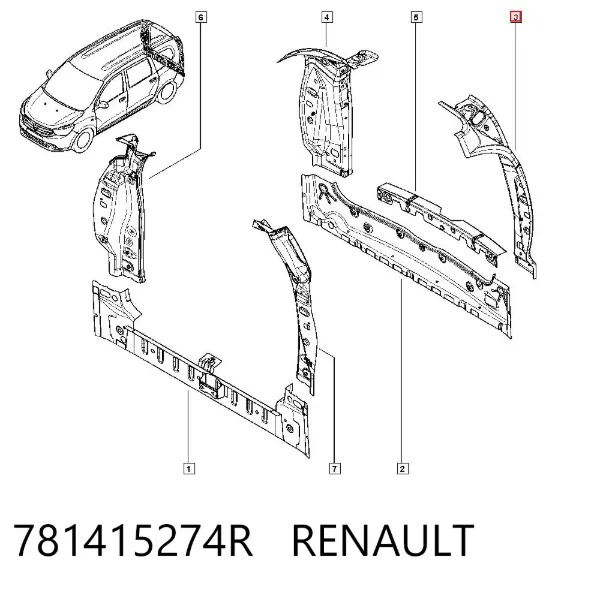  781415274R Renault (RVI)
