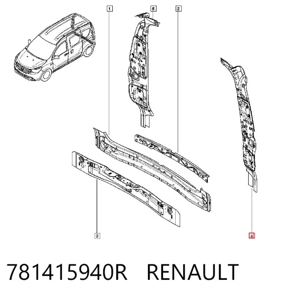 781415940R Renault (RVI)