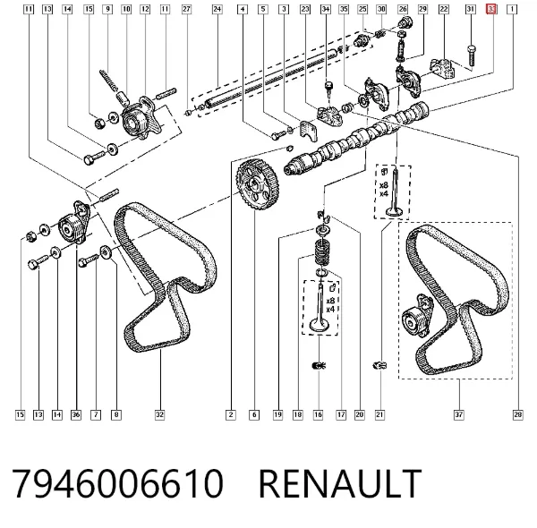 Коромисло 7946006610 Renault (RVI)