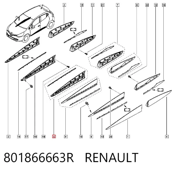 801866663R Renault (RVI)