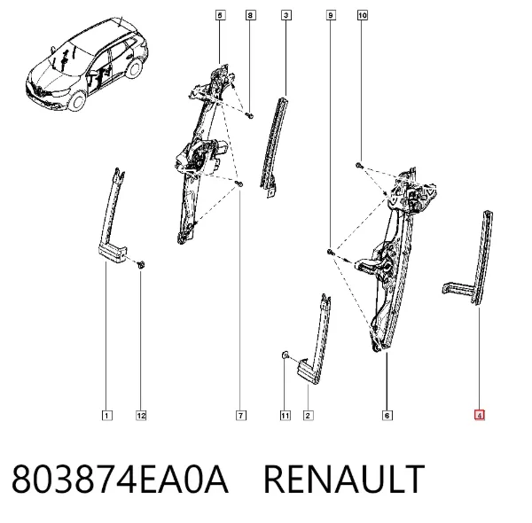  803874EA0A Renault (RVI)