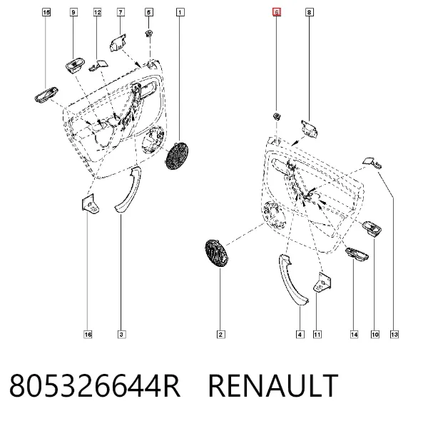  805326644R Renault (RVI)