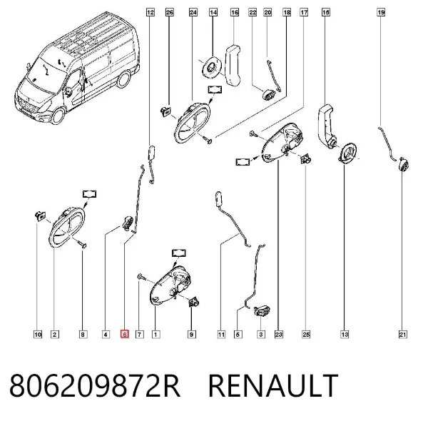  806209872R Renault (RVI)