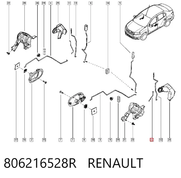  806216528R Renault (RVI)