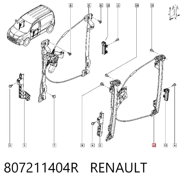  807211404R Renault (RVI)
