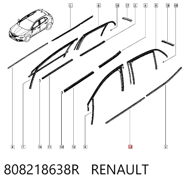  808218638R Renault (RVI)