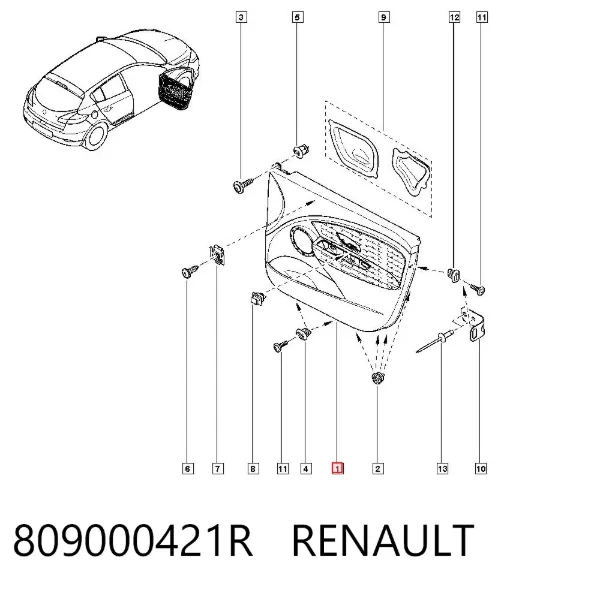  809000421R Renault (RVI)