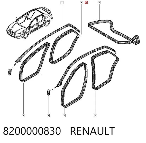  8200000830 Renault (RVI)