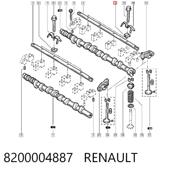  8200004887 Renault (RVI)