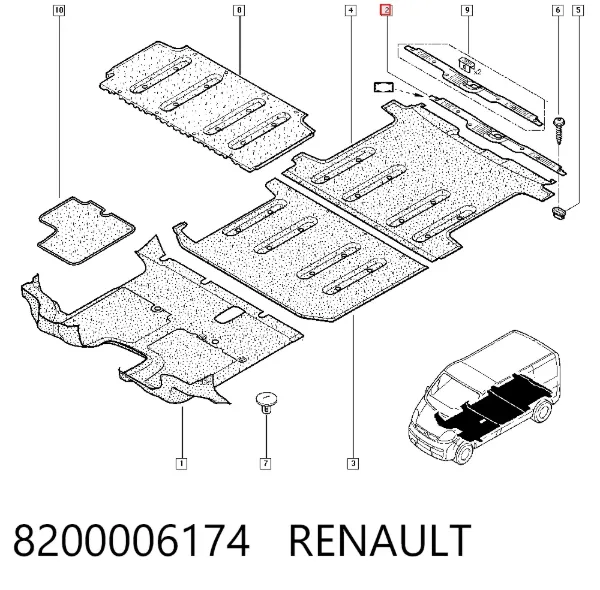  8200006174 Renault (RVI)