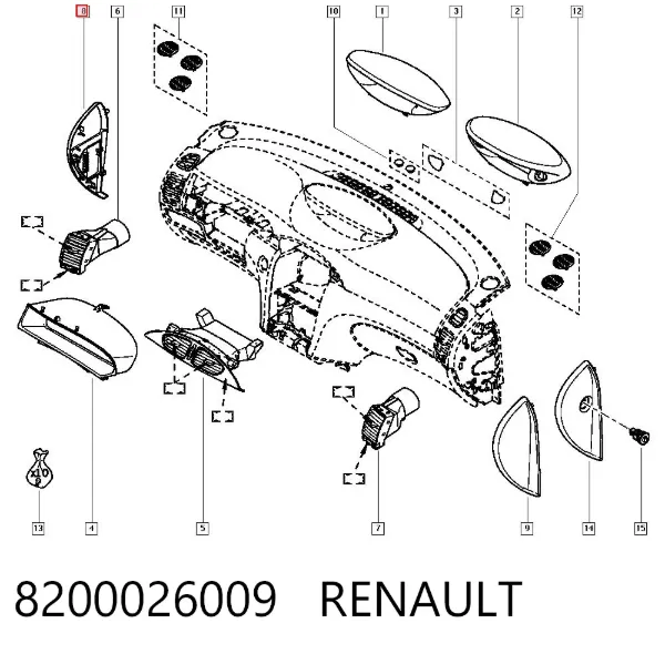  8200026009 Renault (RVI)