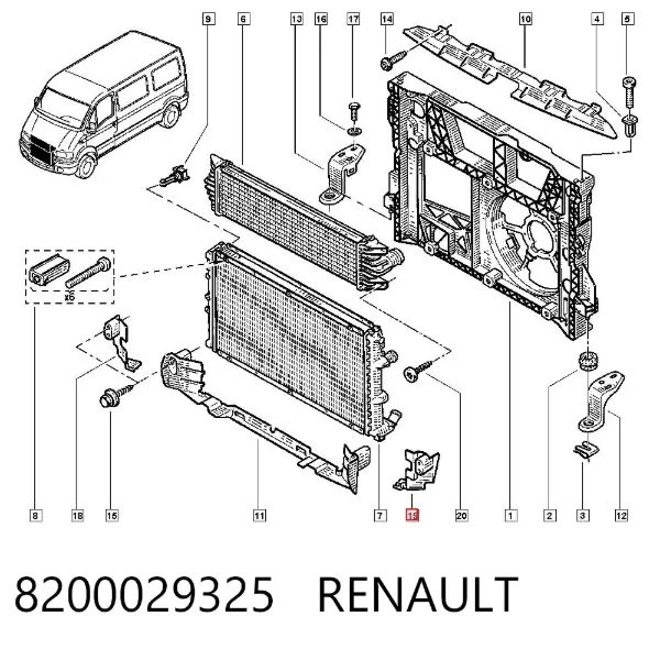  8200029325 Renault (RVI)