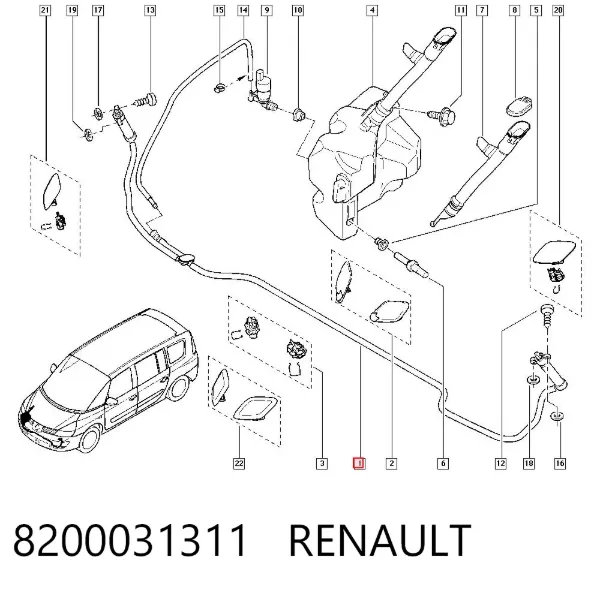  8200031311 Renault (RVI)