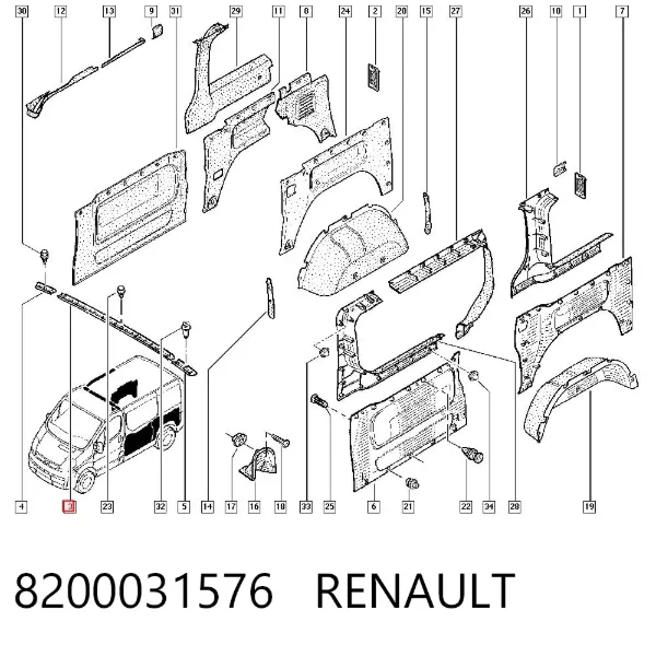 8200031576 Renault (RVI)