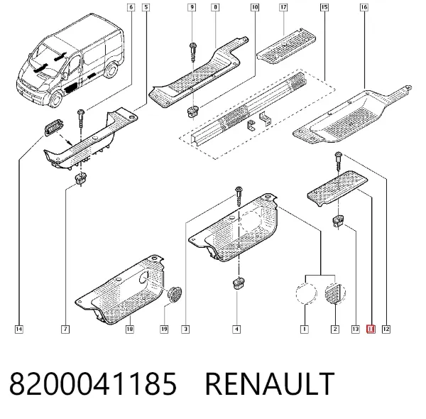  8200041185 Renault (RVI)